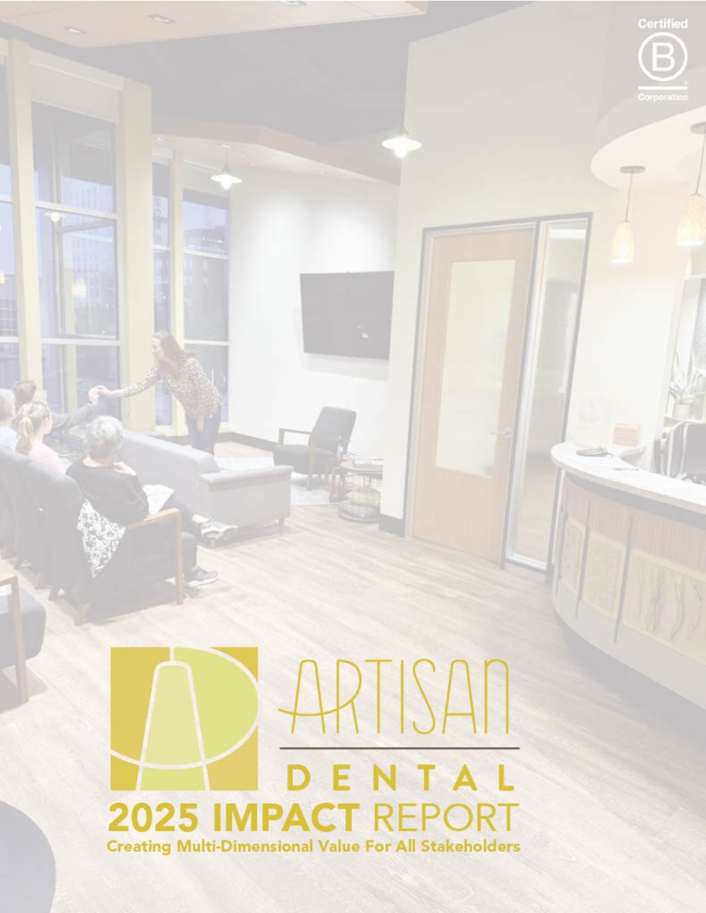 Artisan Dental 2025 Impact Report.