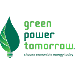 Green power tomorrow logo